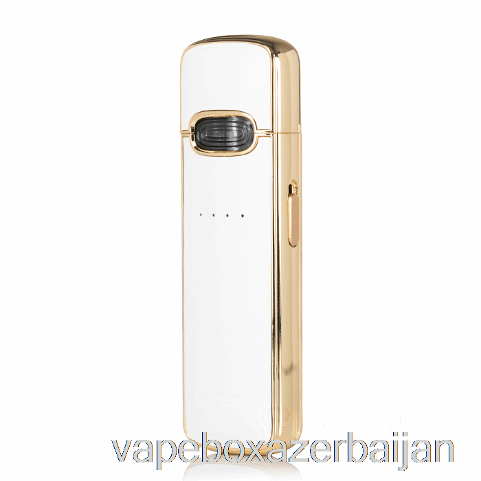 Vape Smoke VOOPOO VMATE E Pod System White Inlaid Gold